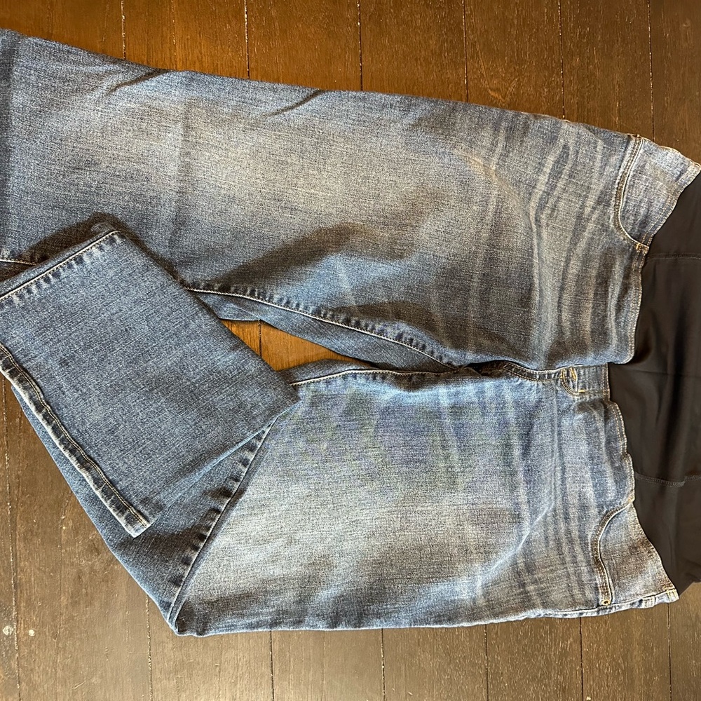 Isabel Maternity by Ingrid & Isabel Blue Boot Cut Jeans